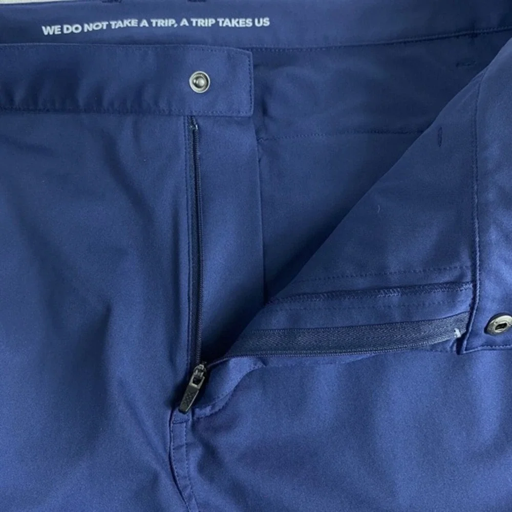 Rhone Chino Pants Men's Sz 38 Blue Smart Casual Work Office Church‎